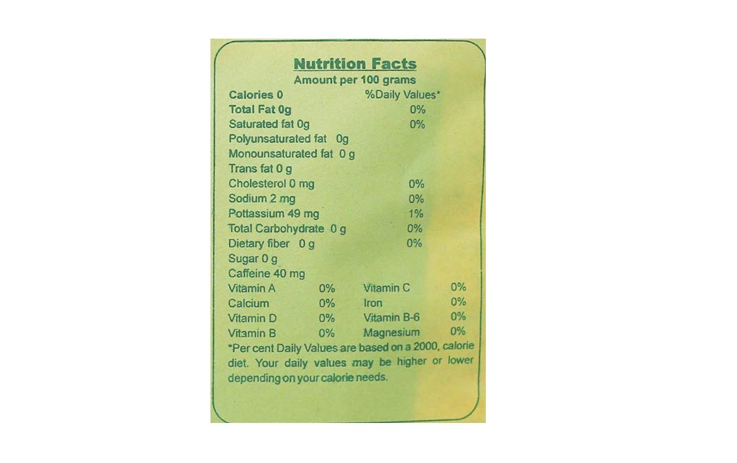 Greenlippe Coffee    Pack  250 grams